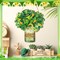 St. Patrick's Day Welcome Sign Wooden Hanging Decor Farmhouse Rustic Door Decoration St. Patrick's Day Wreath Sign with Bow Ornament for Holiday Irish Home Indoor Outdoor Farmhouse Window